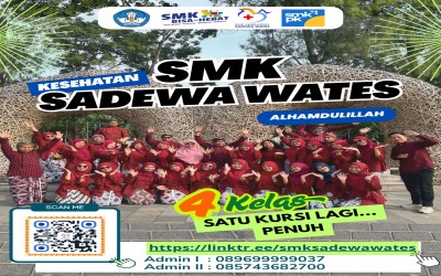PPDB SMK Kesehatan Sadewa Wates Hampir Penuh, Tersisa 1 Kuota Terakhir