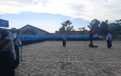 Kokohkan Nilai Pancasila, SMK Sadewa Wates Gelar Upacara Hari Kesaktian