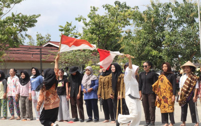 Semarak HUT RI ke-81 di SMK Kesehatan Sadewa Wates
