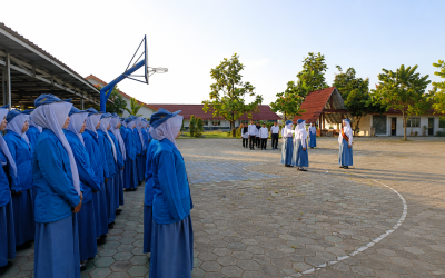 Semangat Pancasila di SMK Kesehatan Sadewa Wates